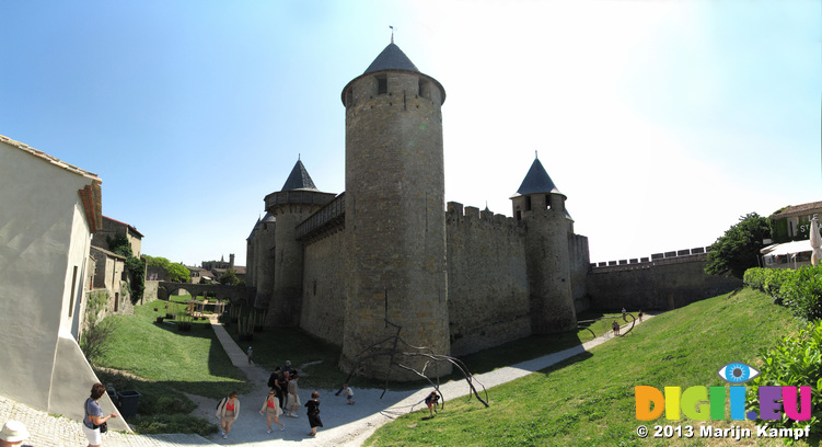 SX27959-72 Castle La Cite, Carcassonne